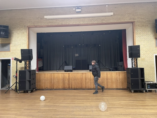 Opsætning på Haslev Gymnasium